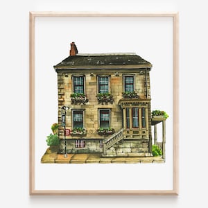 Henry House Art Print
