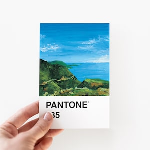 Carte postale des hautes terres du Cap-Breton (Pantone 635)