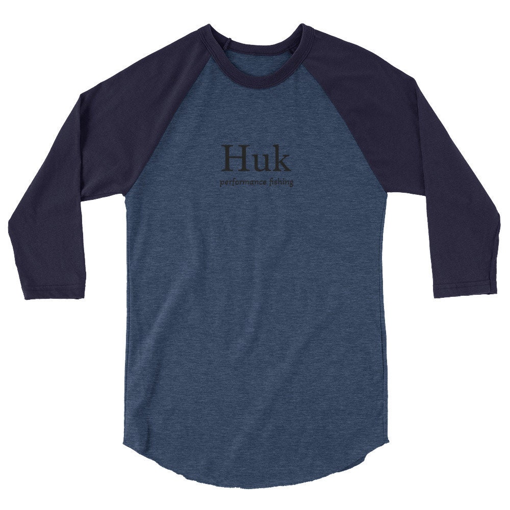 3/4 Sleeve Raglan Shirt Huk Performance 