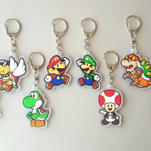 Super Mario World - Nintendo Mario Game Series Keyrings