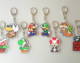 Super Mario World - Nintendo Mario Game Series Keyrings