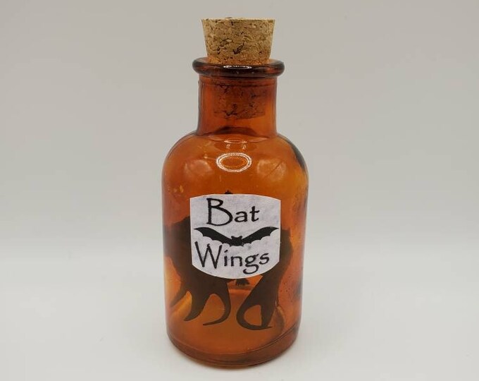 Halloween Bat Wings Witch Apothecary Potion Jar - Etsy