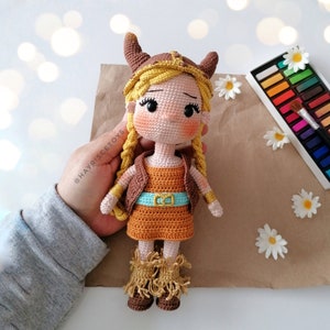 Eng Viking RUNA Doll, Amigurumi Pattern, Crochet Doll Pdf - Etsy