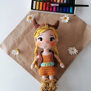 Eng Viking RUNA Doll, Amigurumi Pattern, Crochet Doll Pdf - Etsy