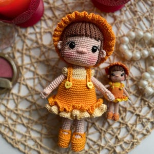 Esp CLARA dol,Juguetes Patrón Amigurumi,Regalos Amigurumi,Juguetes lindos,Nuevo Modelo Bebé Amigurumi,Patrón Bebé Ganchillo, Patrón Amigurumi Pdf