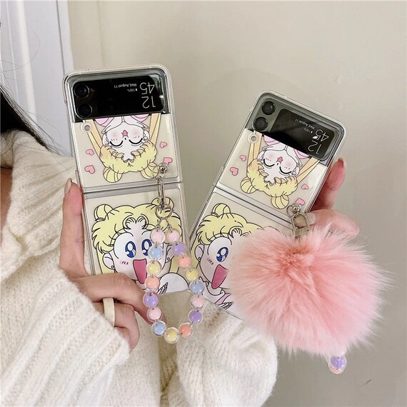 Kawaii Sailor Cute Moon Phone Cases For Samsung Galaxy Z Flip Etsy