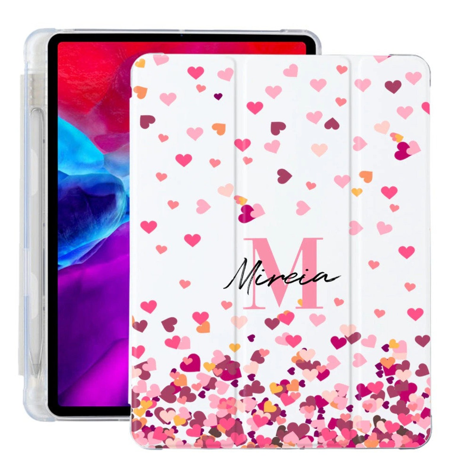 Personalized Custom Initials Name Ipad Case for Air 4 Ipad Pro Etsy