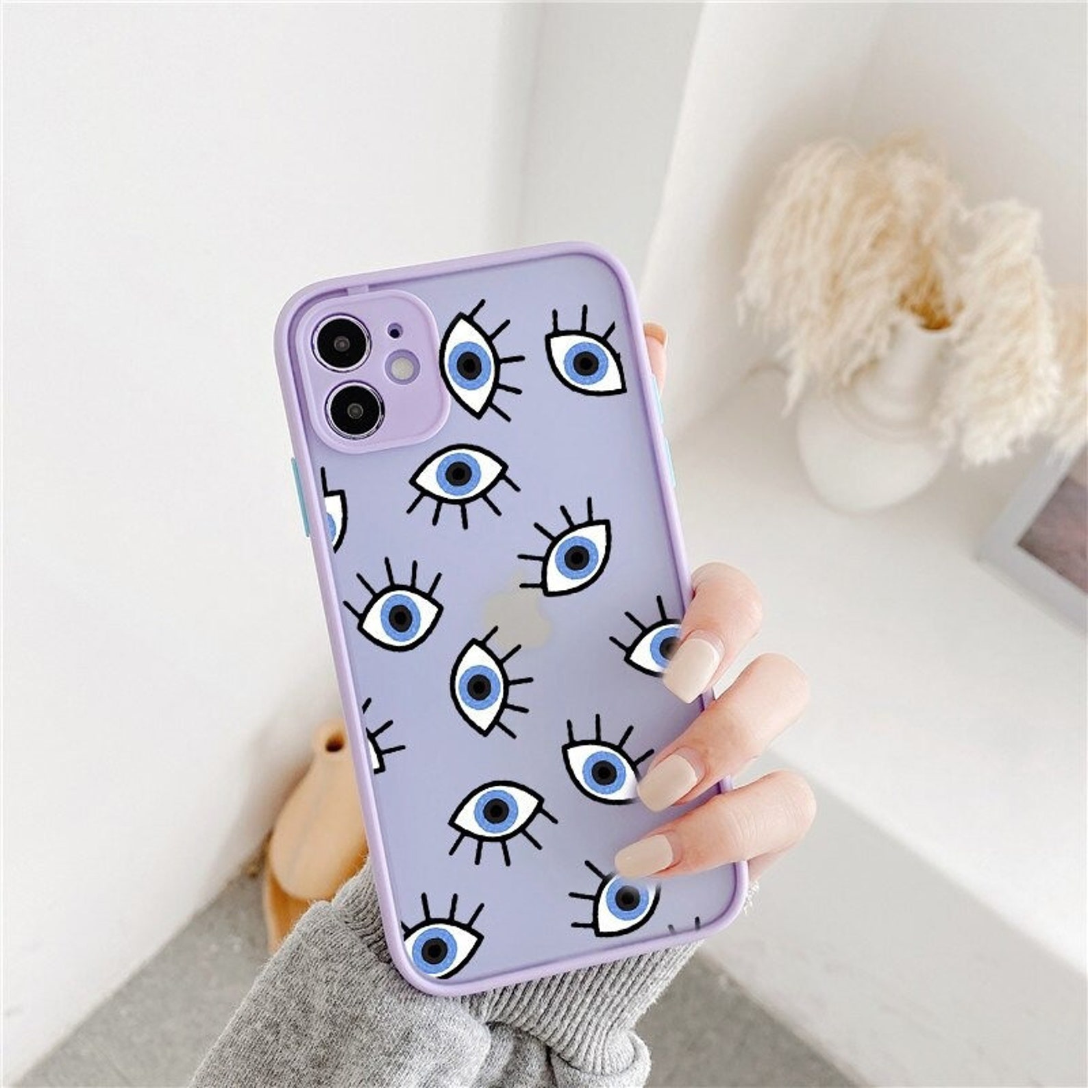 Fashion Blue Evil Eye Phone Case For iPhone 11 Pro 12 XS MAX Etsy