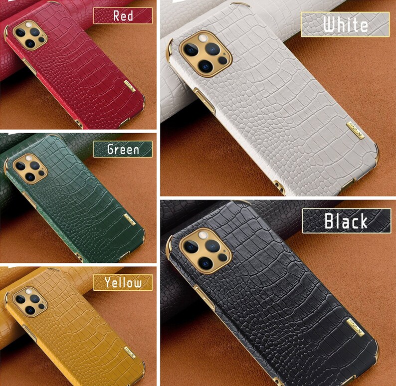 Crocodile Pattern Luxury High Quality Cover for Iphone 12 11 - Etsy