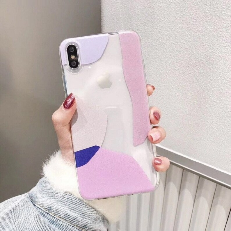 Retro Art Abstract Geometry Phone Case for Iphone 12 11 Pro Etsy