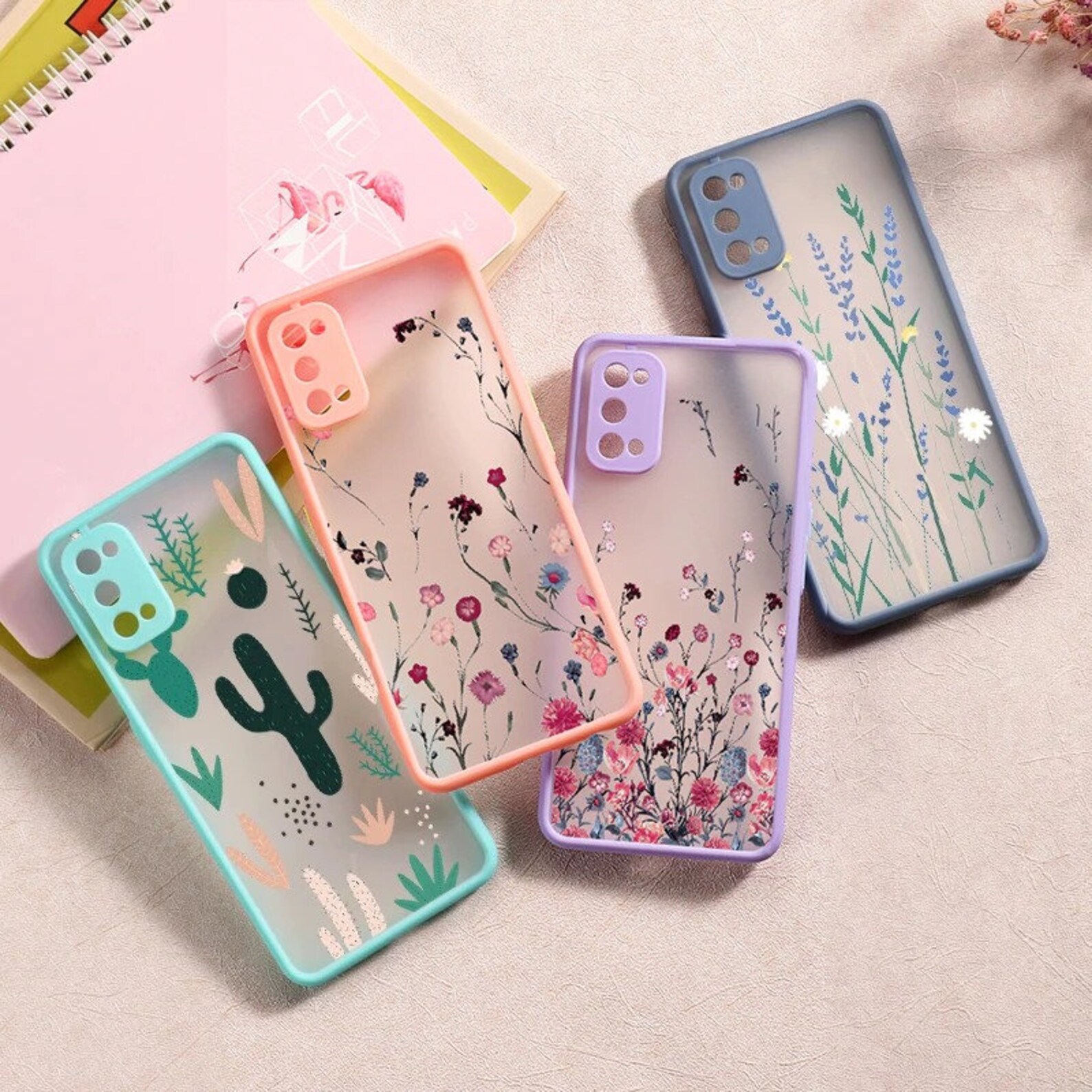 Cute Flower Floral Case for Samsung Galaxy S22 S21 S20 Ultra Etsy
