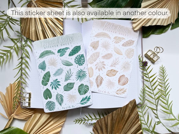 Tropical Botanical Stickers