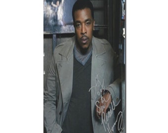 Russell Hornsby Grimm Signed 8Ã—10 (Trench Coat)