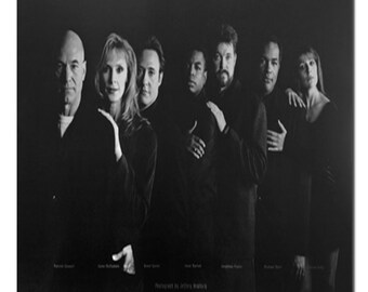 STAR TREK The Next Generation - ET Weekly Litho 25&quot; x 17.5&quot;