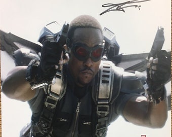 Anthony Mackie The Falcon Guns 8 x 10 Photo