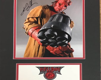 Matted Hellboy Photo