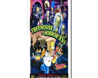 The Simpsons Treehouse of Horror XVI Giclee - Etsy