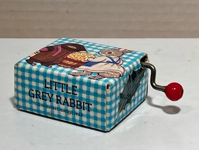 Little Grey Rabbit Music Box - Etsy Little Grey Rabbit Music Box - Etsy