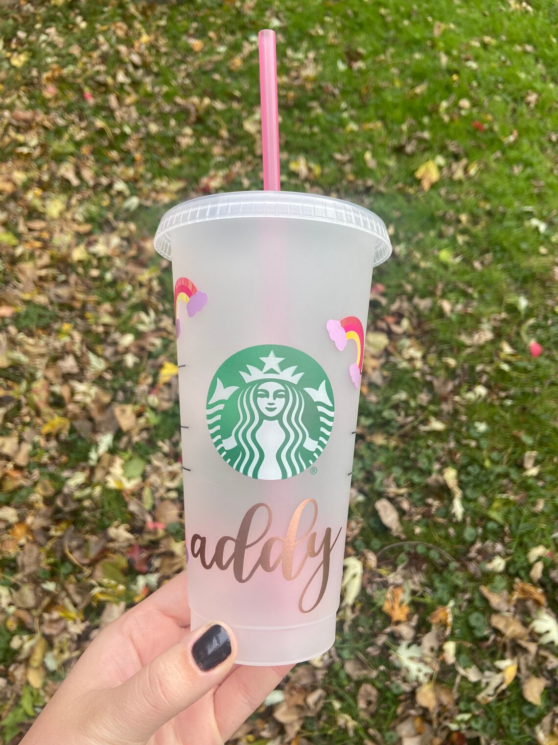 Unicorn Starbucks Cup Unicorn Kids Cup Starbucks Reusable Etsy
