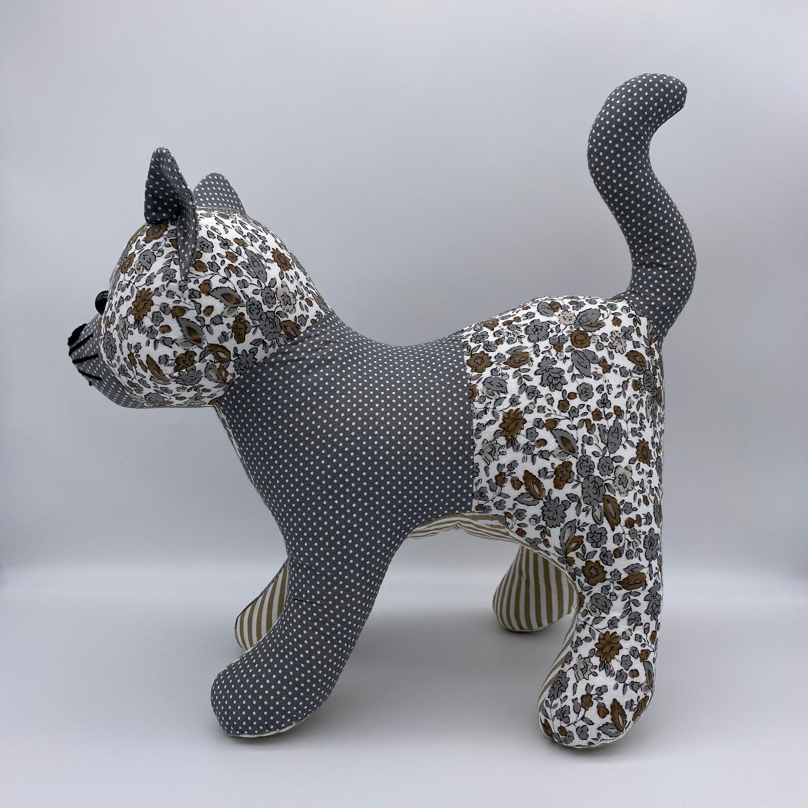 Personalised Memory Cat keepsake from baby or adult clothes Etsy