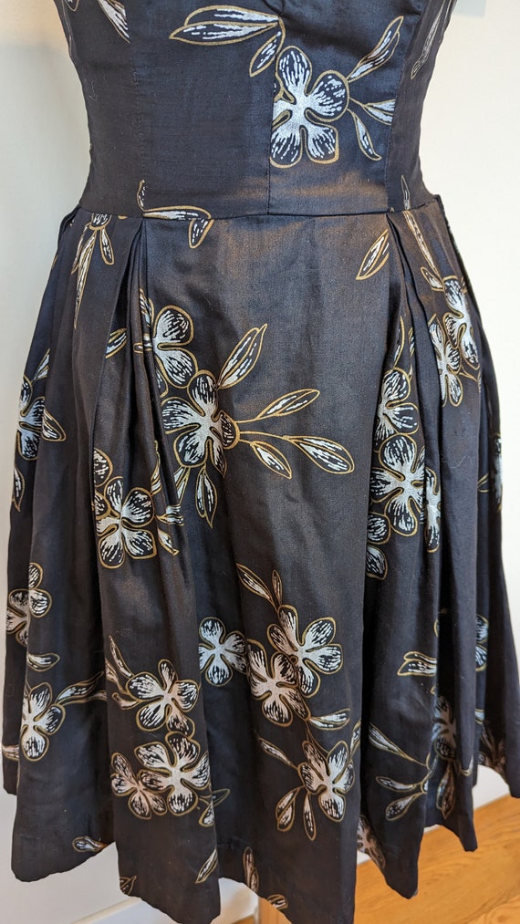 50s Elsie Krassas sarong dress, 50s sarong dress,… - image 8