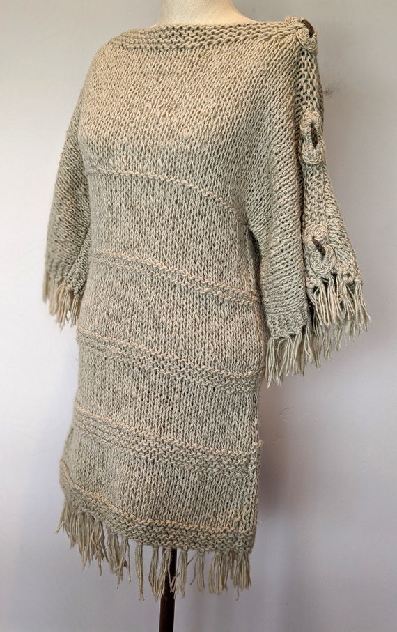 70s fringe dress