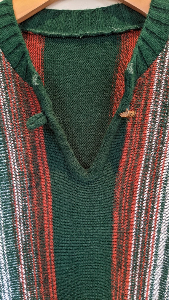 70s space dye tunic sweater, 70s tunic, 70s sweat… - image 3