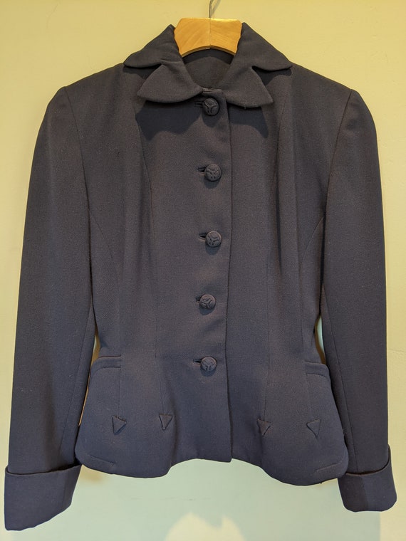 30s jacket, gabardine jacket, 30s jacket with peta