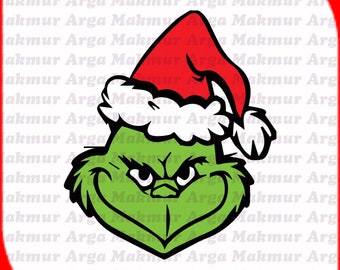 Grinch Hat Svg Etsy