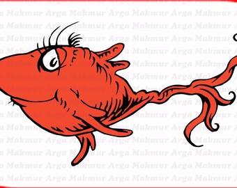 Download Dr Seuss Fish Svg Etsy
