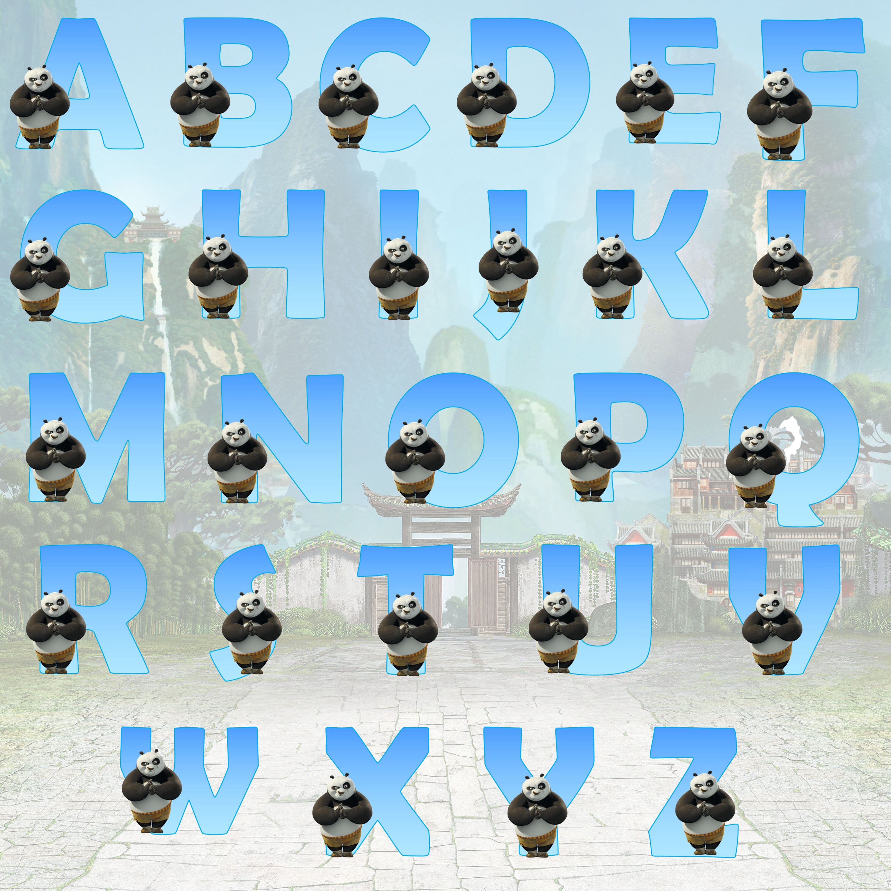 Kung Fu Panda Clipart Kung Fu Panda PNG Kung Fu Panda Clip - Etsy Australia