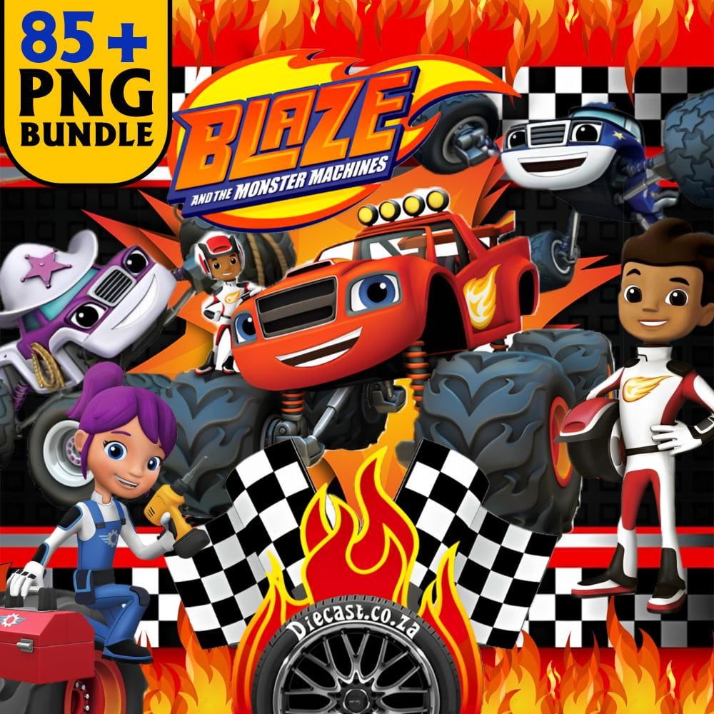 Blaze And The Monster Machines PNG and Blaze And The Monster