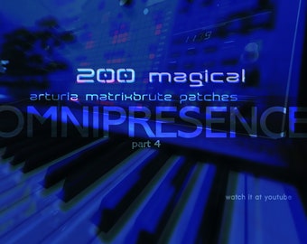 Arturia Matrixbrute Sounds Patches - OMNIPRESENCE