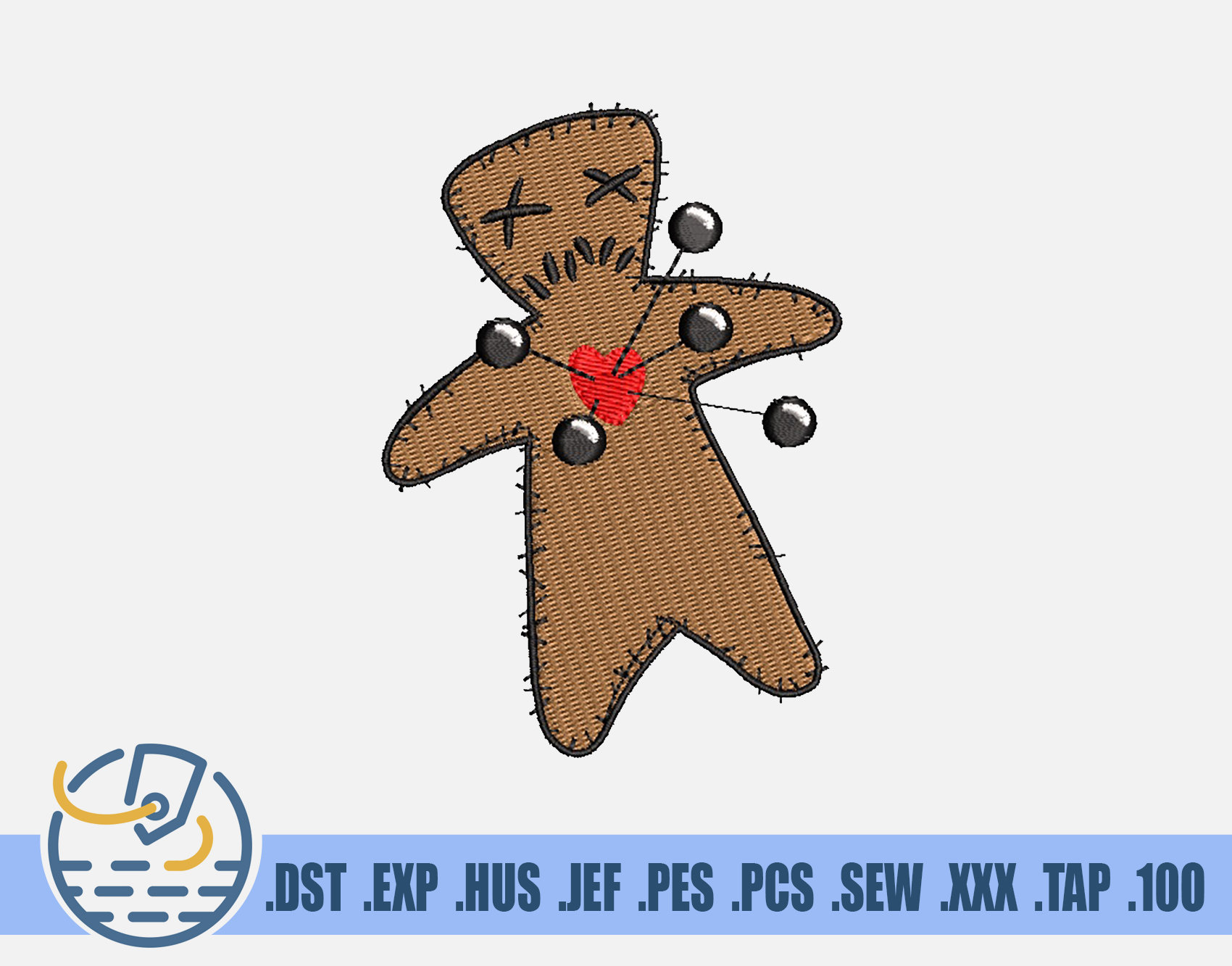 Voodoo doll embroidery file instant download halloween  etsy uk Voodoo doll embroidery file instant download halloween  etsy uk