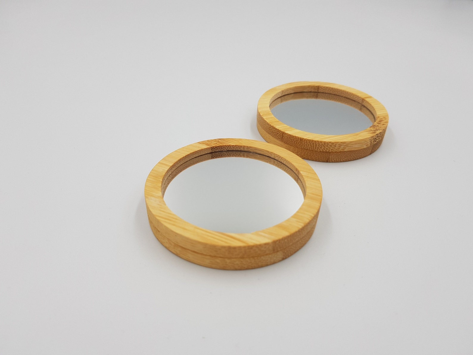 High Quality Bamboo Hand Mirror Personalized Bamboo Mirror Etsy UK