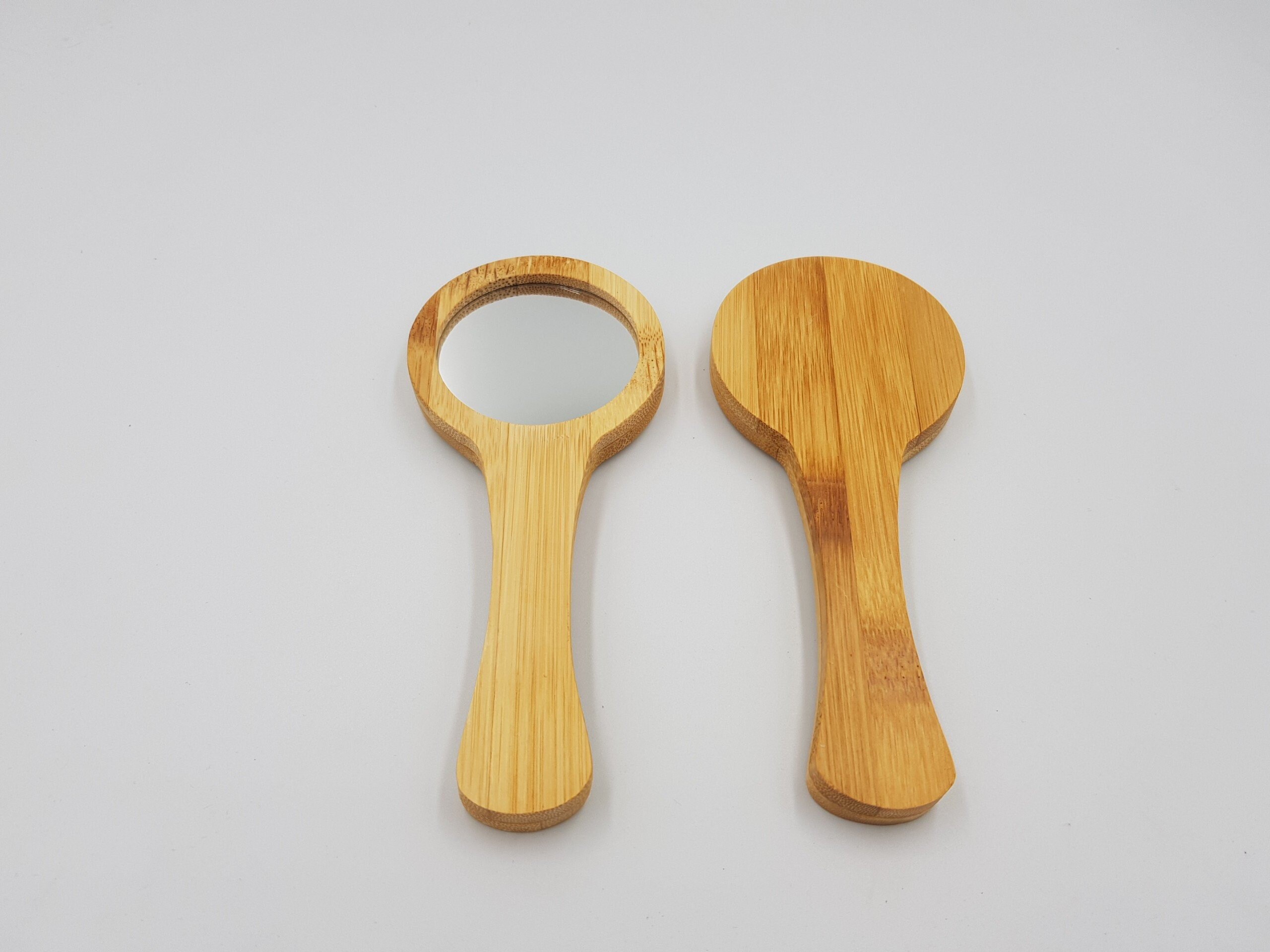 High Quality Bamboo Hand Mirror Personalized Bamboo Mirror Etsy UK