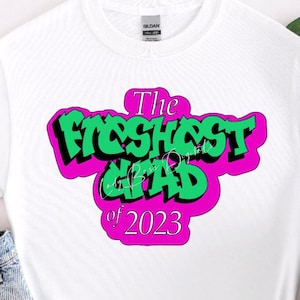 The Freshest Grad of 2024 Senior Graduation Class/ Fresh Prince/ High School Shirt/ Middle School Tee/ Belair shirt
