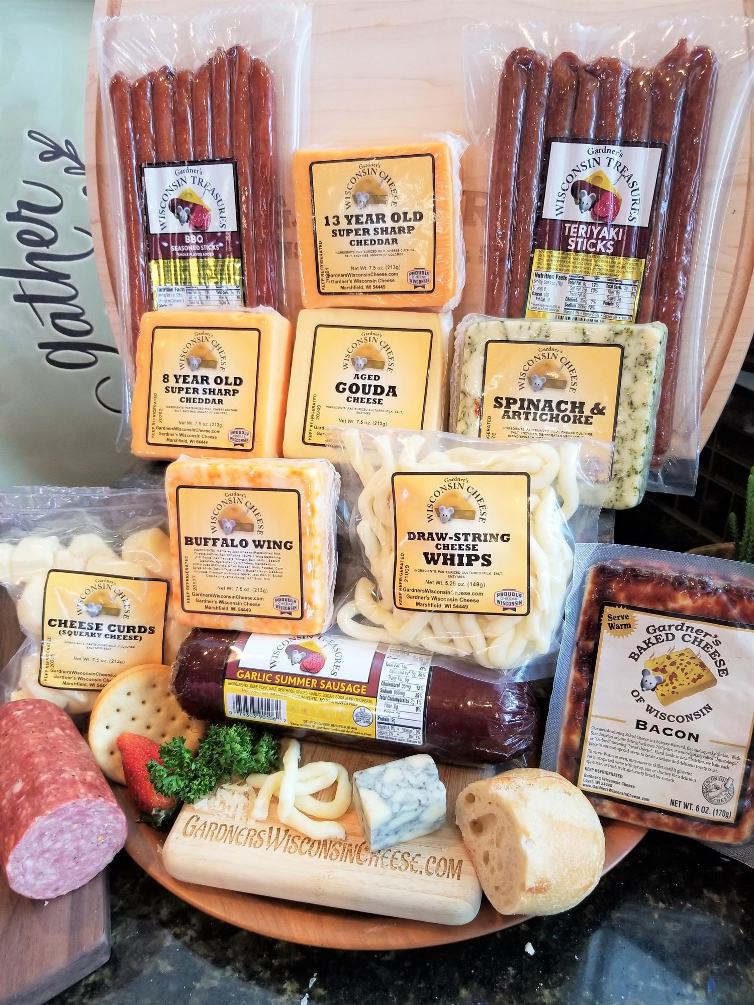ULTIMATE Wisconsin Cheese and Sausage Package Etsy