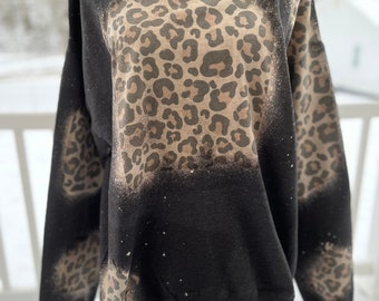 bleached lv sweatshirt