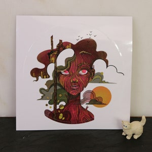 Cloud, adesivi rotondi, vinile, lucido, illustrazione, ritratto, animali, adesivi, etichette, 76mm