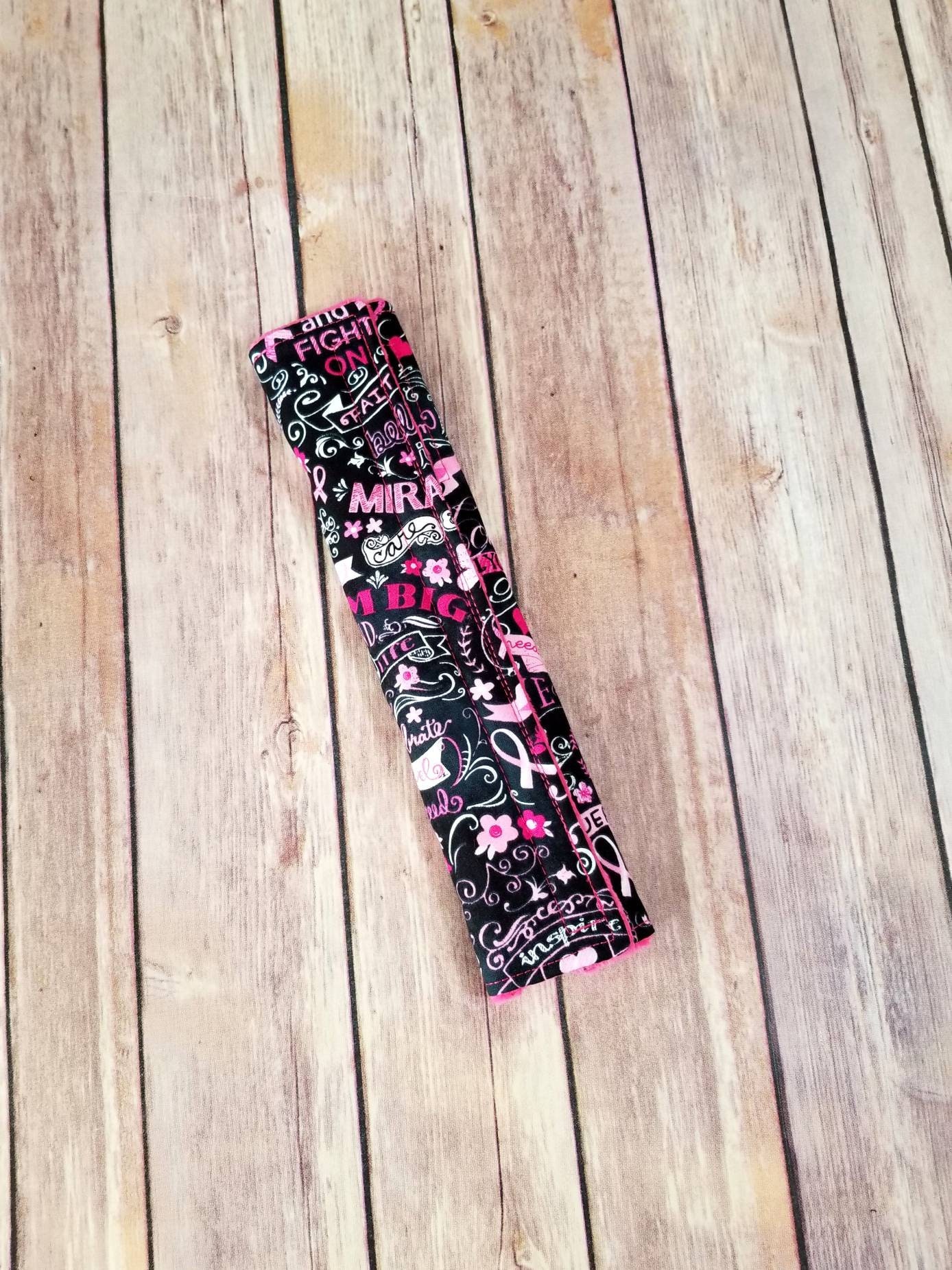 BREAST CANCER Seat Belt Cover Awareness Support Car Seat Etsy