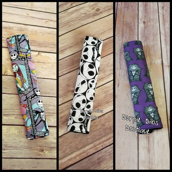 Jack Skellington Seat Belt Cover Nightmare Before - How To Make Seat Belt Pad Jack Skellington Seat Belt Cover Nightmare Before - How To Make Seat Belt Pad