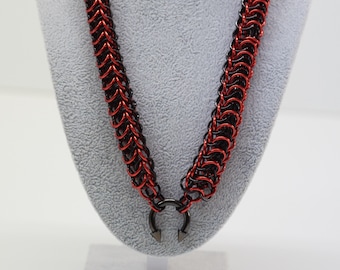 Dragon Scale Persian puppy collar chainmail - Mature Item