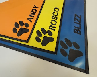 EXTRA Large, Latex scarf, puppy/fursuit bandanna, 99 cm width - Mature Item