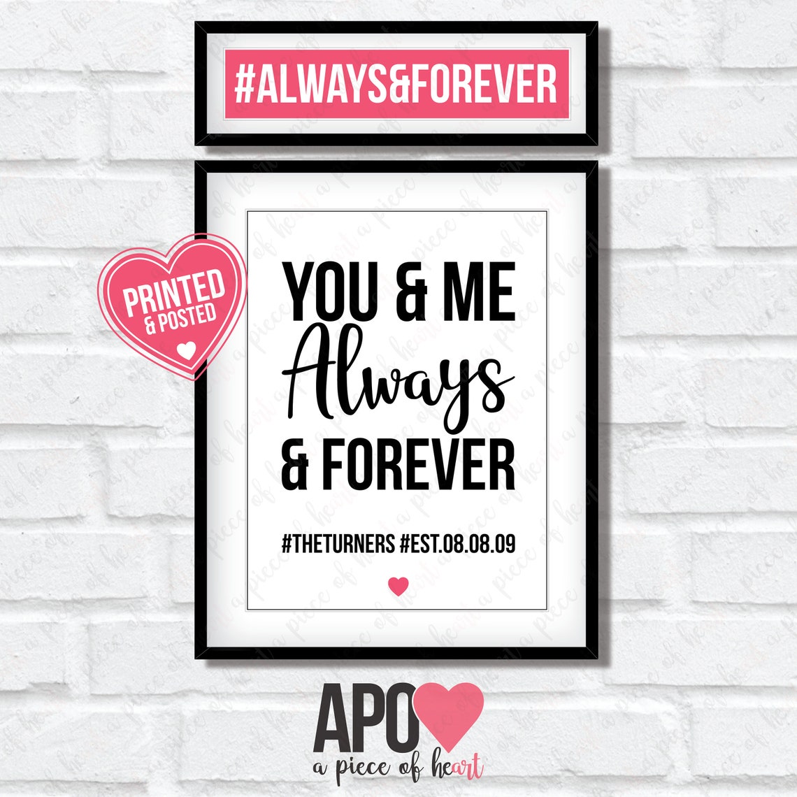 always you and me forever