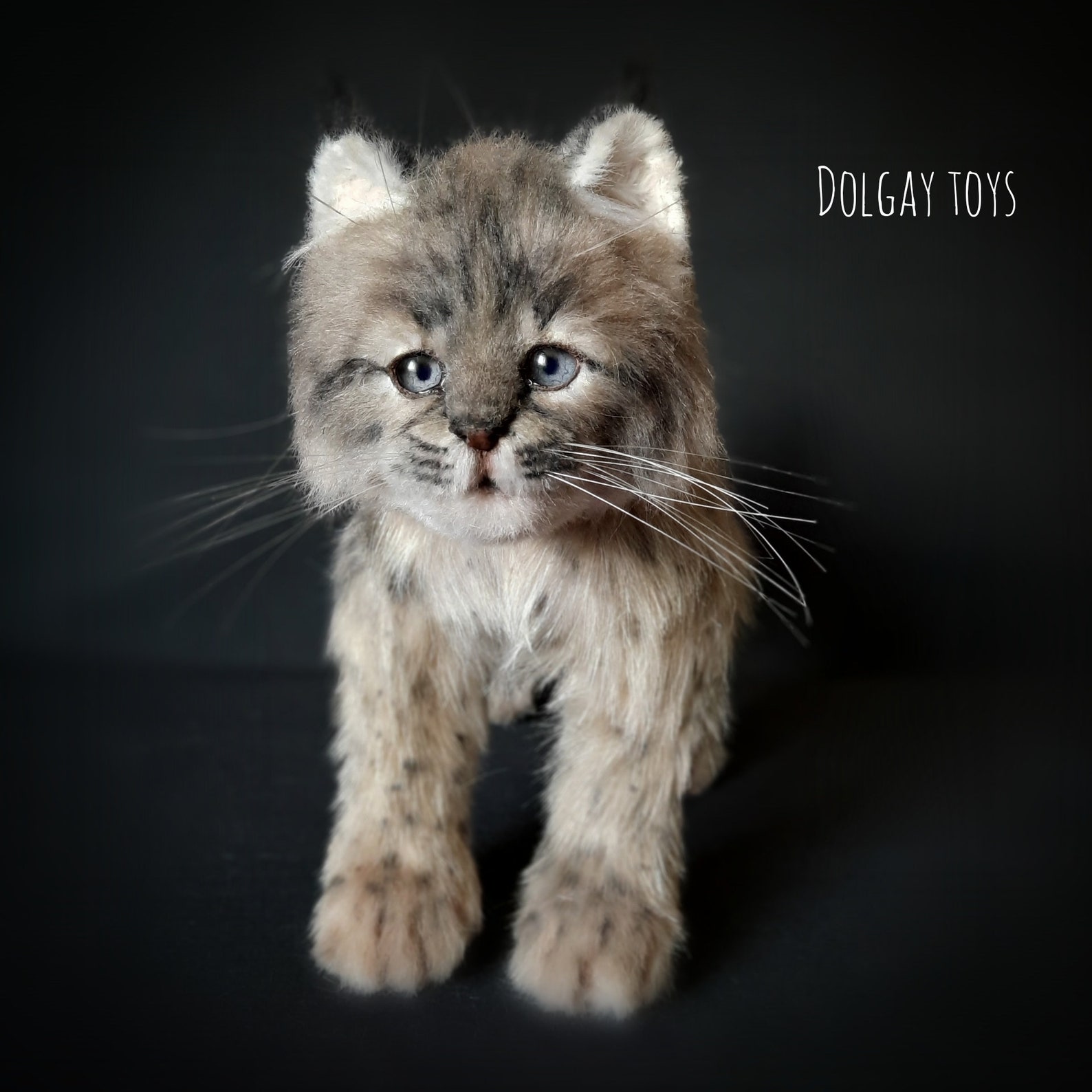 Realistic cat Lynx Plush toy IN STOCK Etsy