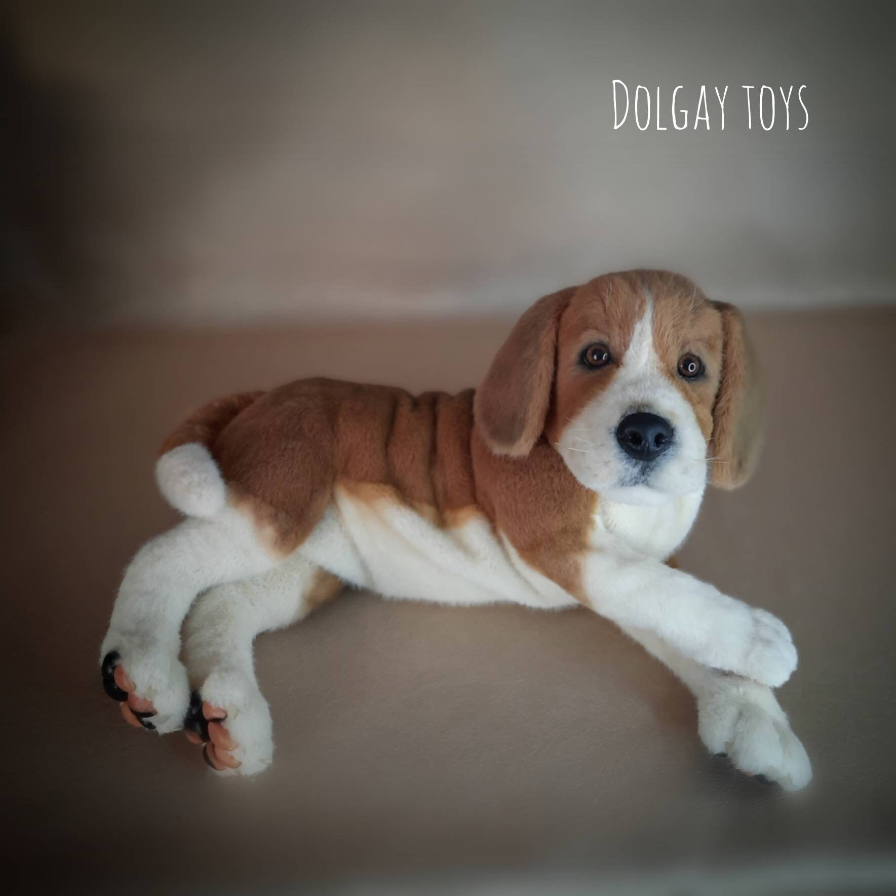 EXAMPLE Realistic Dog Realistic plush Beagle puppie Beagle Etsy