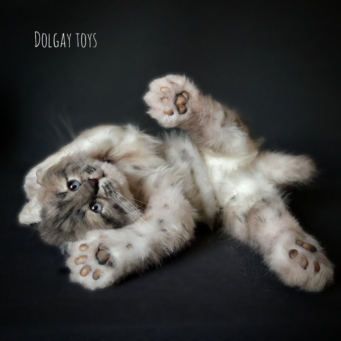 Realistic cat Lynx Plush toy IN STOCK Etsy