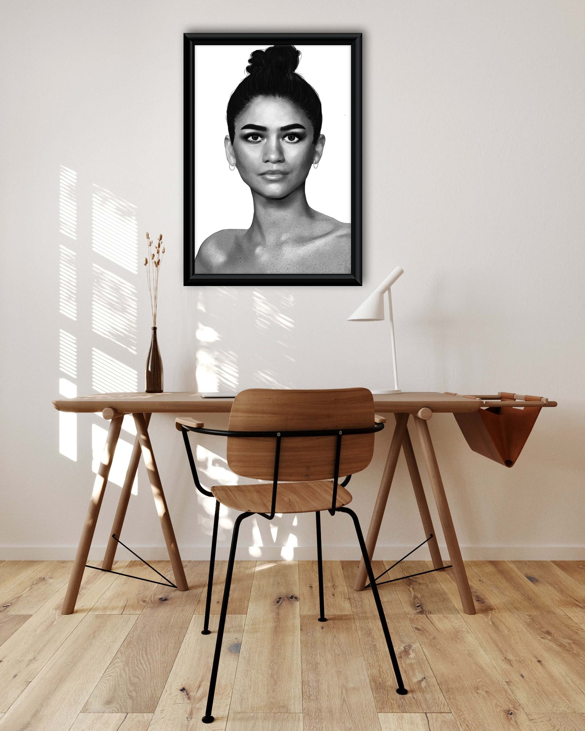 Zendaya Digital Poster Artwork Zendaya Zendaya Poster the Etsy India