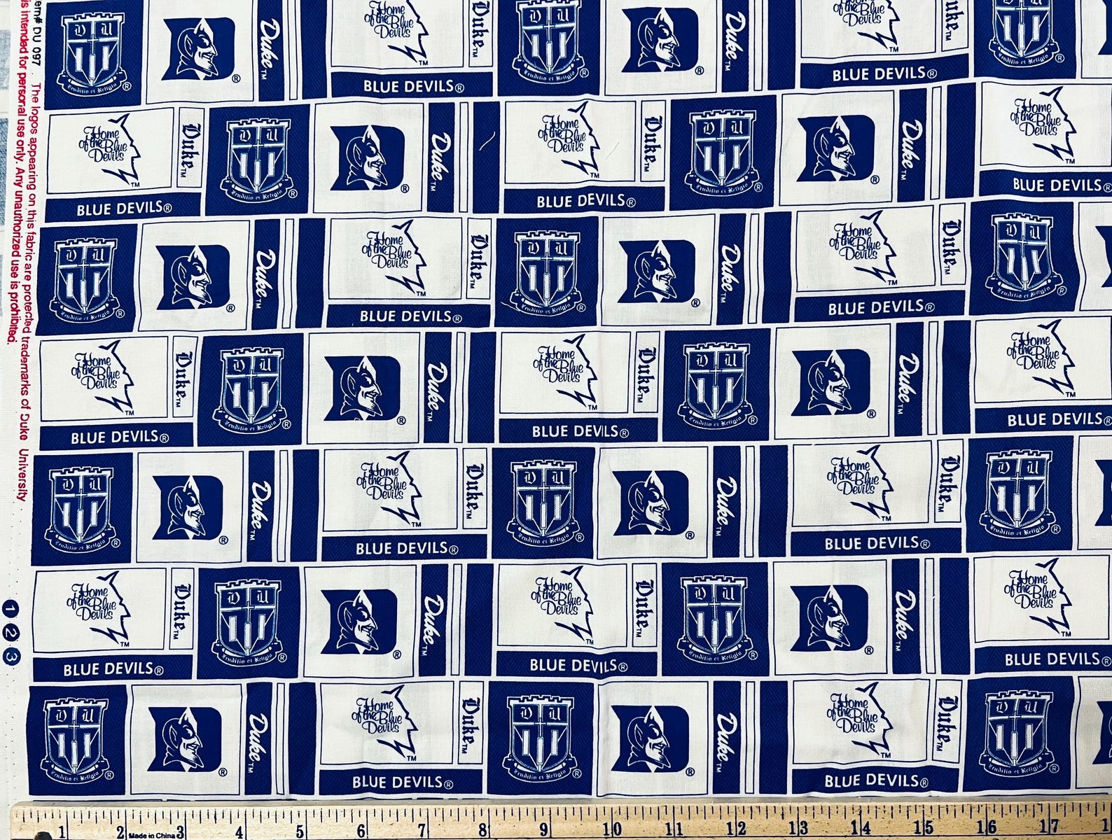 Duke University Blue Devils, SUPER RARE Vintage NCAA College, 100% ...